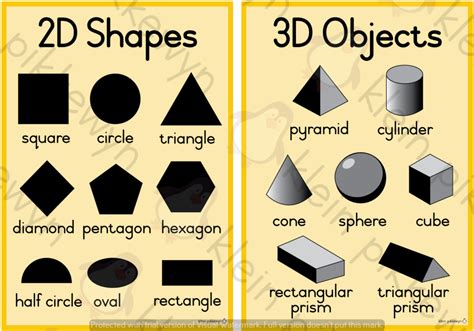 2D Shapes and 3D Objects • Teacha!