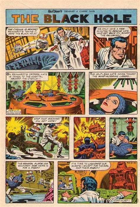 space1970: THE BLACK HOLE (1979) by Jack Kirby