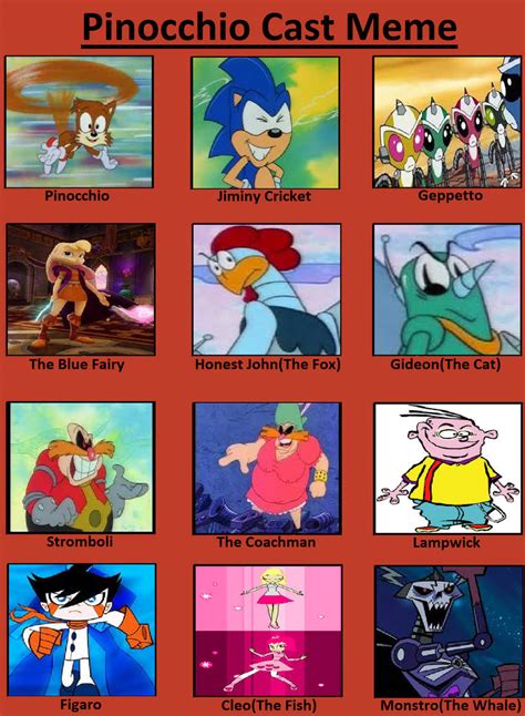 AoStH Tails as Pinocchio Cast Meme by sweetheart1012 on DeviantArt