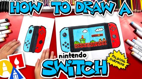 How To Draw A Nintendo Switch Folding Surprise