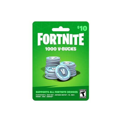 Fortnite: 1000 V-Bucks Gift Card | Xbox gift card, Fortnite, Gift card