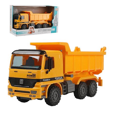 Powiller Dump Truck Toy, Kids Construction Toys, Play Vehicle Toy ...