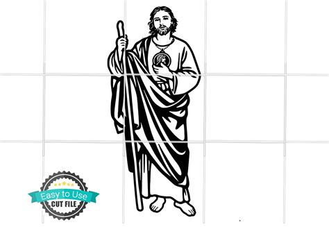 San Judas SVG St Judas SVG San Judas Tadeo SVG Jude Svg - Etsy Australia