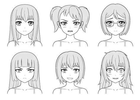 How To Draw Anime Characters Step By Step - Minecraft Land