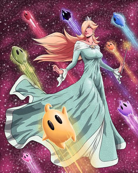 ArtStation - Rosalina and Luma