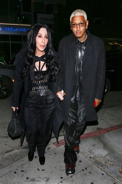 Cher and Alexander Edwards hold hands at Craig’s before heading to The ...