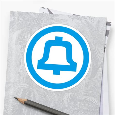 "Bell Telephone Logo" Sticker by default-user | Redbubble