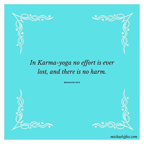 7 Inspiring Karma Quotes from the Gita | by Michael C.J. Fox | Medium