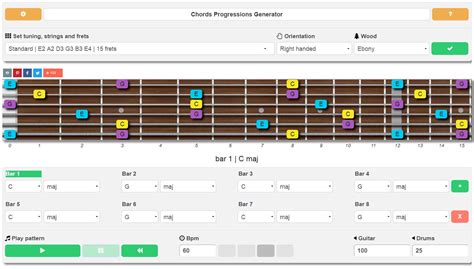 FaChords Chords Progressions Generator