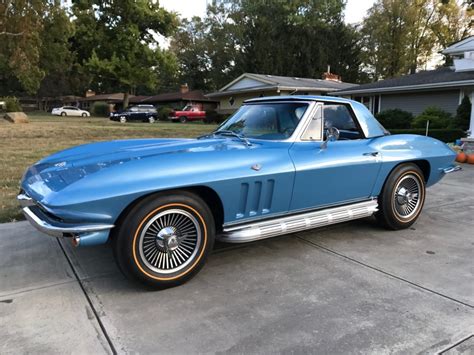 Nassau Blue 1965 Chevrolet Corvette