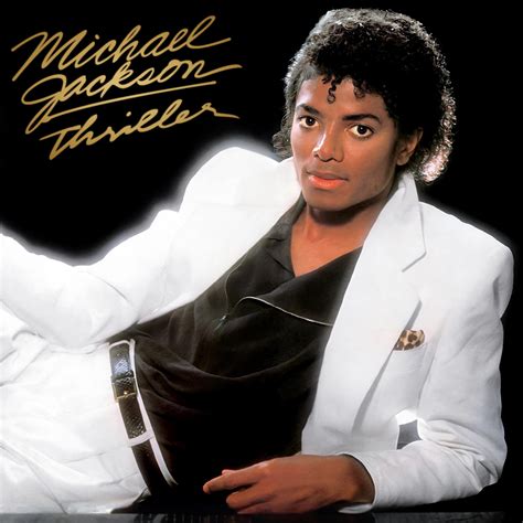 An alternate ‘gold edition’ of Michael Jackson’s Thriller album cover ...