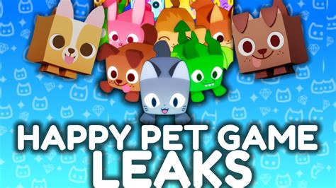 🐈 Happy Pet Game Leaks | Pet Simulator Leaks!! - YouTube