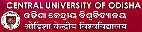 Faculty Recruitment in Central University of Odisha 2020