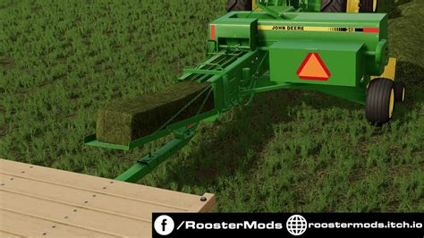 John Deere 348 Baler v1.0 FS22 Mod | Farming Simulator 22 Mod