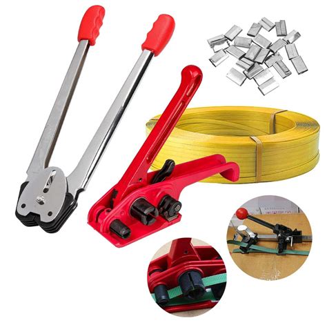 Heavy Duty Manual 4 in 1 PET/PP Manual Strapping Tools Packing Machine ...