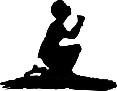 Download free photo of Praying,prayer,kneeling,man,silhouette - from ...