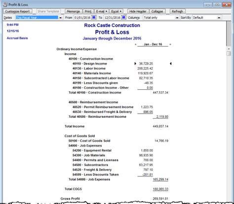 How to Create a Profit and Loss Report in QuickBooks | Webucator