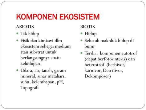 10 Contoh Komponen Biotik – Ujian