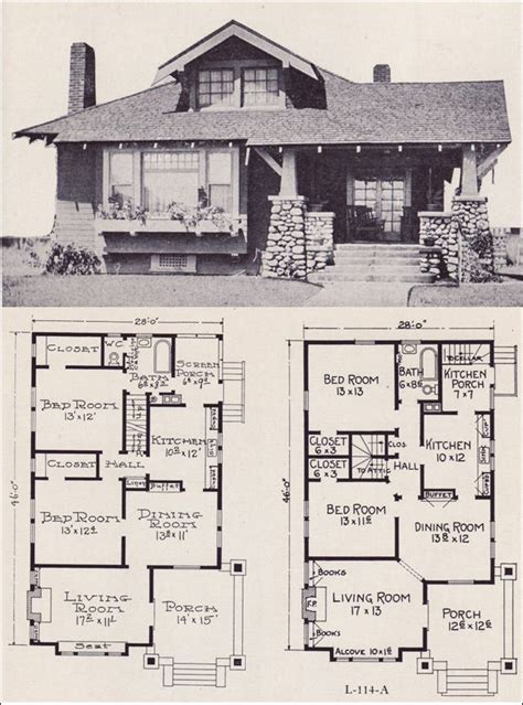 Bungalow Craftsman House Plans / Bungalow & Cottage House Plans - Why ...