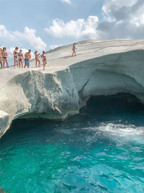 Sarakiniko Beach: The Moon Beach in Milos Greece - Compass + Twine