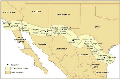 La frontera entre México y EEUU – Civilización Hispanoamericana