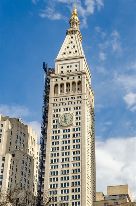 The New York EDITION Hotel Clock Tower, View from Low Angle, New York ...