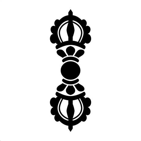 Vajra symbol.svg | Buddhist symbols, Vajra, Symbols