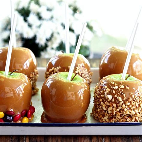 Classic Caramel Apples - Simply Sated