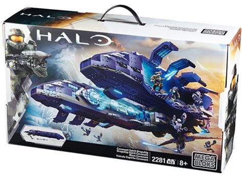 Mega Bloks Halo Covenant Spirit Dropship Exclusive Set 31847 - ToyWiz