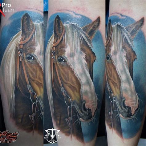 Realistic Horse Head Tattoo | Best Tattoo Ideas Gallery