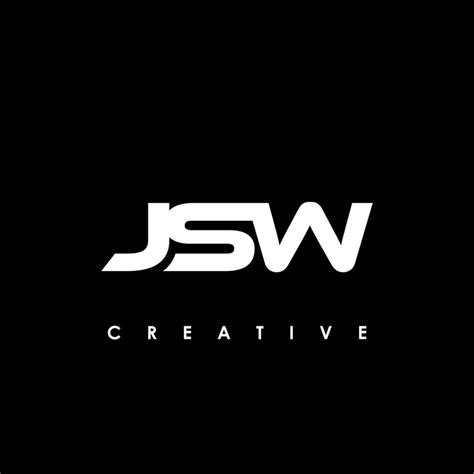 JSW Letter Initial Logo Design Template Vector Illustration 36206598 ...