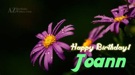 Happy Birthday Joann Images - Printable Template Calendar