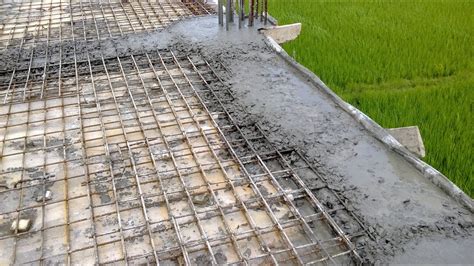 Roof Slab Design & Reinforcement Cement Concrete work Steel Binding ...