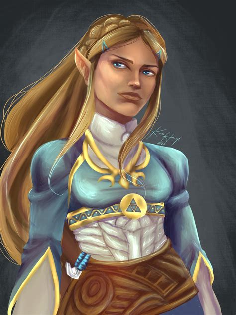 ArtStation - Princess Zelda - Hyrule Warriors Fanart