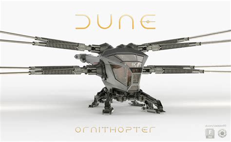 ArtStation - Ornithopter from Dune 2021