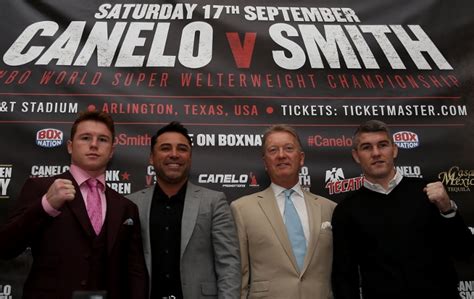 Canelo Alvarez vs. Liam Smith Ticket Information - Boxing News