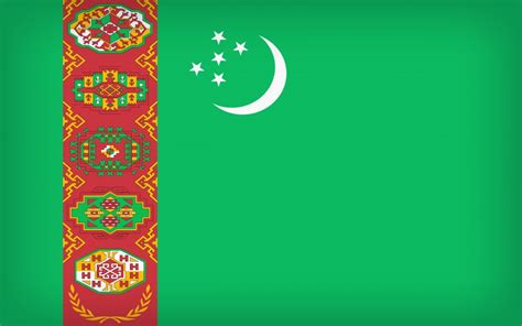 Download Turkmenistan Flag 2020 4K Wallpaper - GetWalls.io