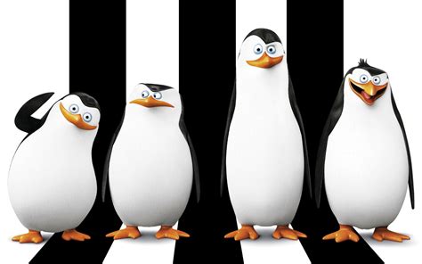 HD Wallpaper of Penguins from Madagascar: The Awesome Quartet