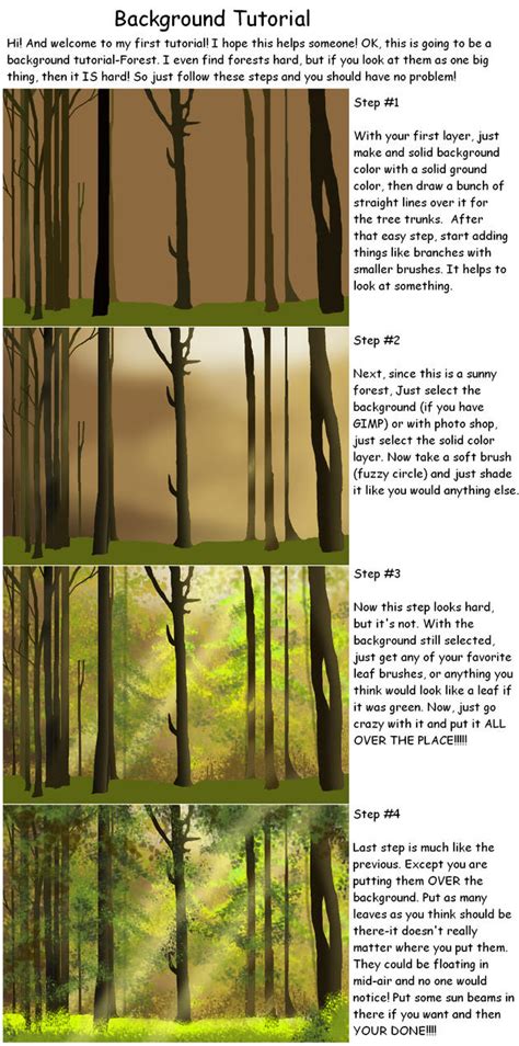 Background Tutorial by kokamo77 on DeviantArt