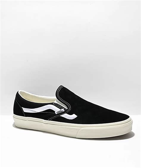 Vans Slip-On Sidestripe Black Skate Shoes