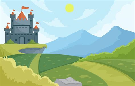 Medieval Kingdom Background 8412157 Vector Art at Vecteezy