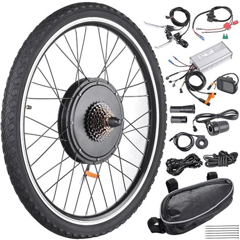 48V 1000W Gearless Hub Motor Electric Bicycle Conversion Kit with ...