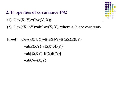 4 3 Covariance Correlation 1 Covariance Definition 4