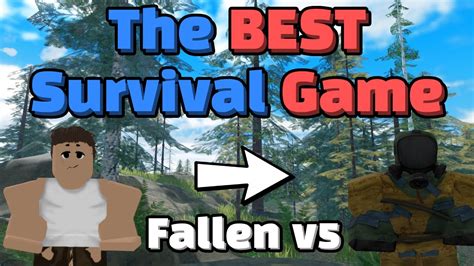 The New Best Survival Game || Fallen v5 ROBLOX - YouTube