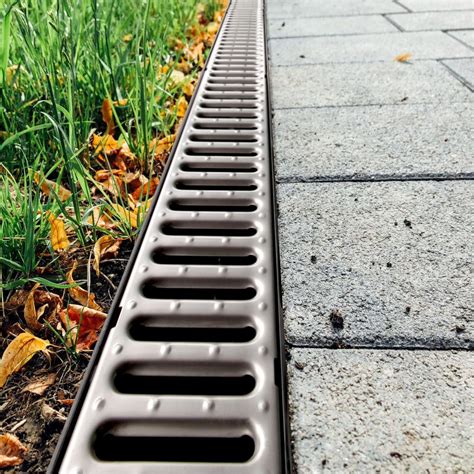 RELN Storm Drain 40 in. Channel Complete with Galvanized Grate 003017 ...