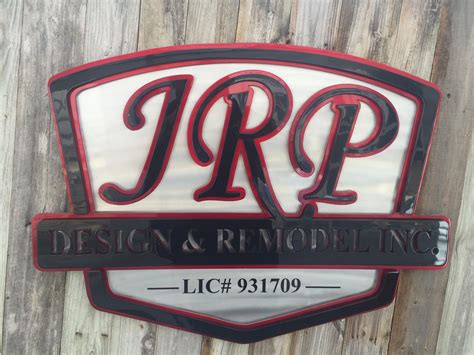 Custom JRP Corporate Logo - Advanced Metal Art