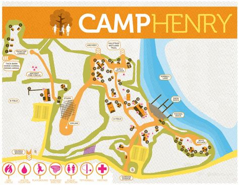 Visual identity: Camp Henry | Camp Wandawega