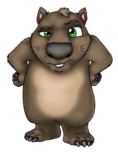 Cartoon Wombat - Cliparts.co