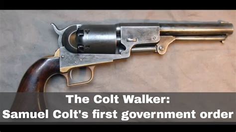 Samuel Colt and the birth of the revolver | MR ALLSOP HISTORY . COM