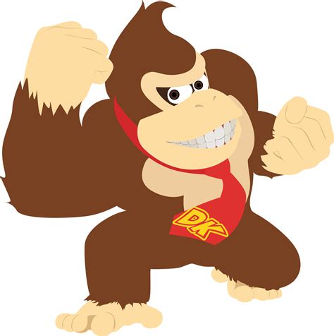 Donkey Kong - 02 : Smash Bros Ultimate - Vector Ar by firedragonmatty ...